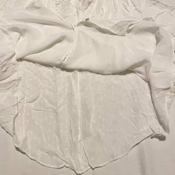 Zara Button Up Blouse Womens Size Small - Picture 10 of 16